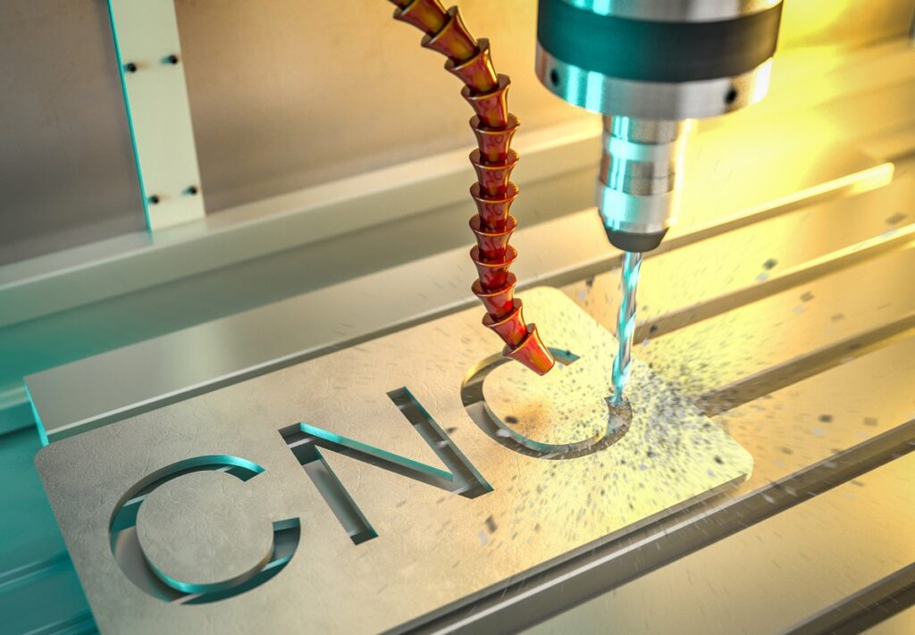 3d rendering of cnc machine 3d rendering image of cnc machine